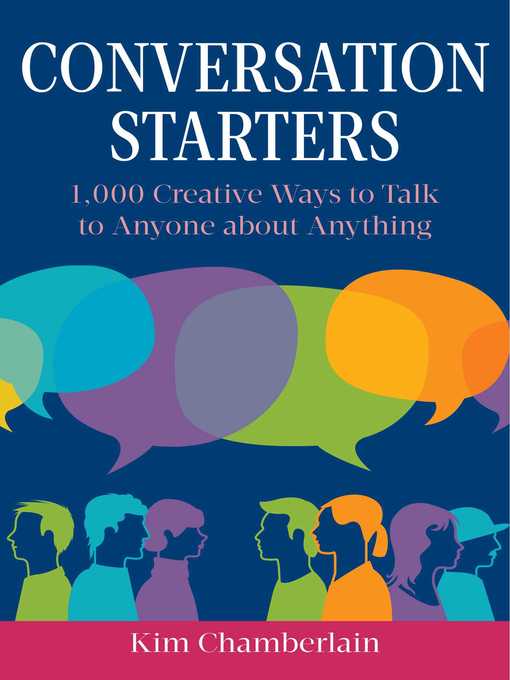 Title details for Conversation Starters by Kim Chamberlain - Available